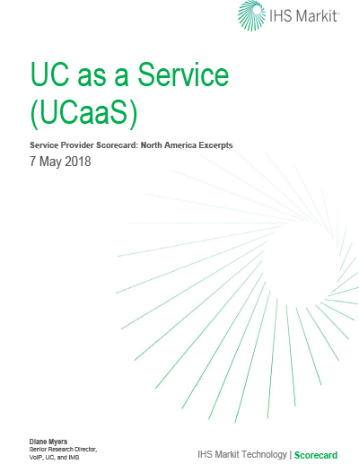 2018 IHS Markit UCaaS Scorecard