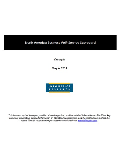 Infonetics VoIP Scorecard